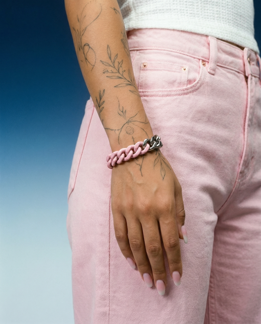 Sakura - צמיד גורמט ורוד (13mm)