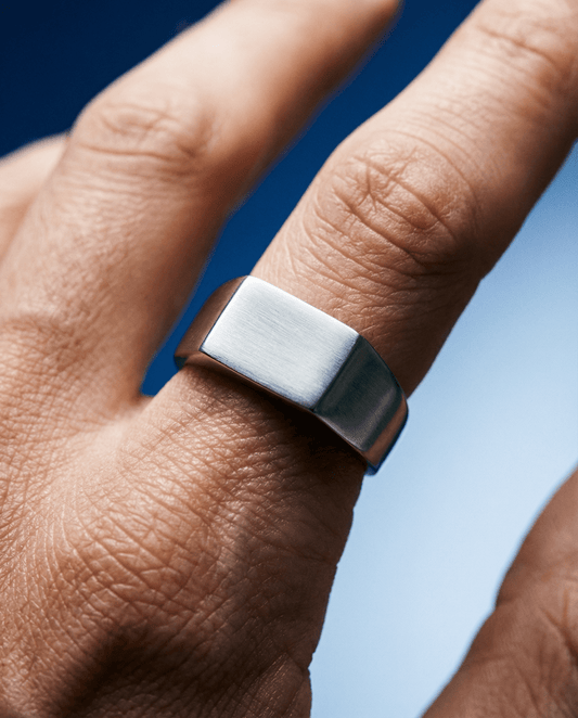 Blueprint - טבעת חותם בייסיק - KINZOKU