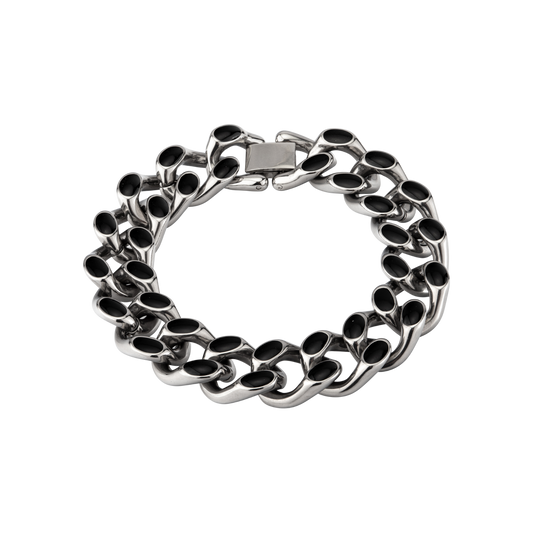 Onyx - צמיד גורמט דו-צדדי (12mm) KINZUKO