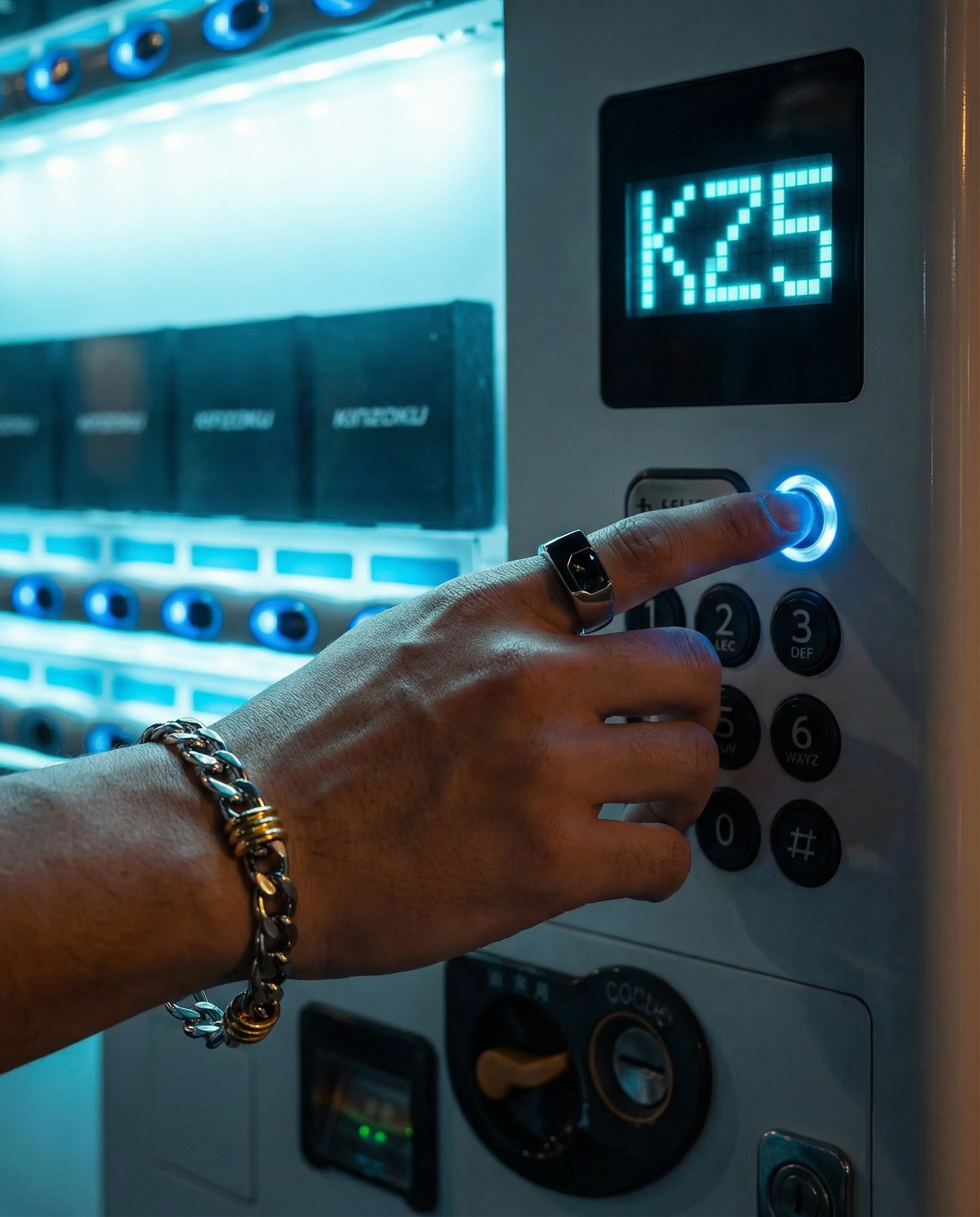 תמונת צמיד על יד של נער