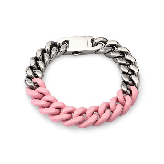 StwoBerry🍓 - צמיד גורמט ורוד (13mm)